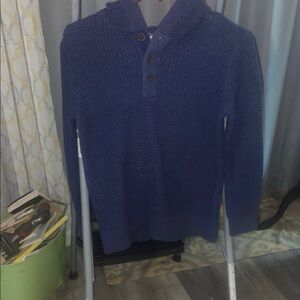 OshKosh B'gosh Kids Navy Sweater with Button Detail